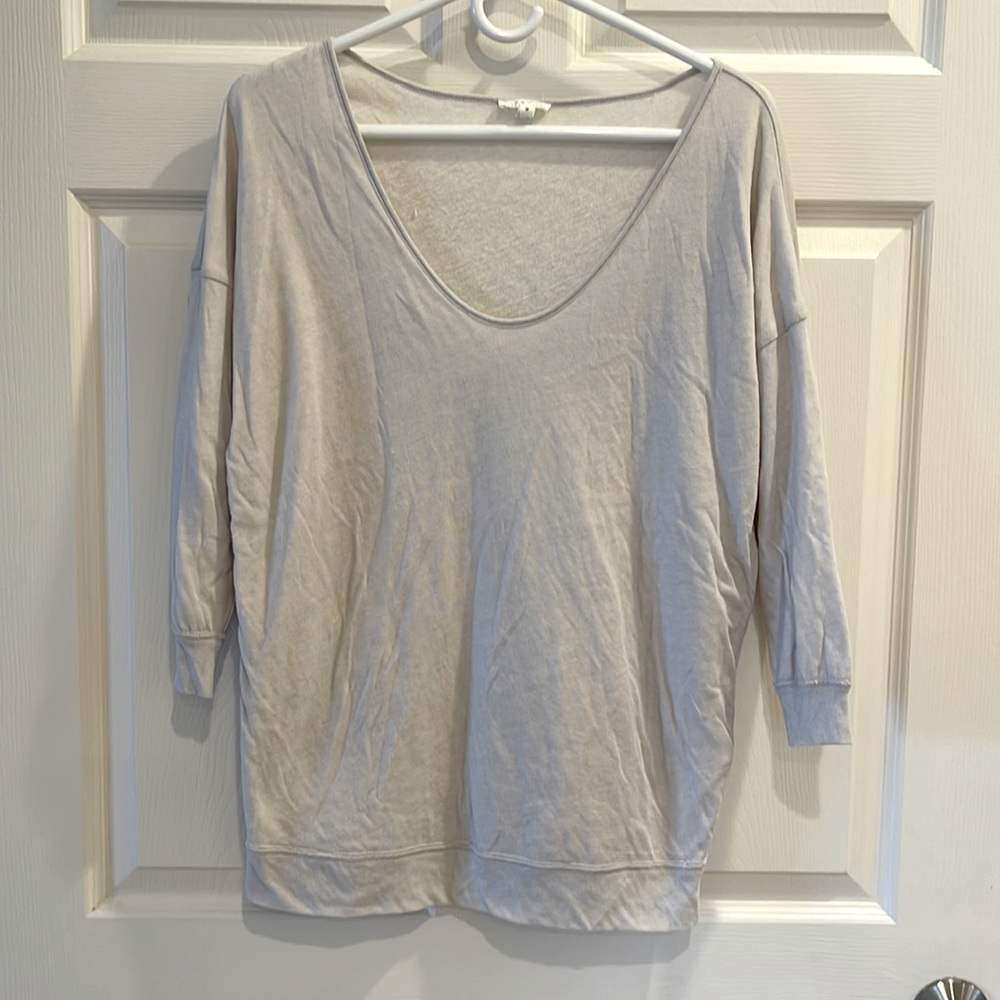 Soft Joie grey top